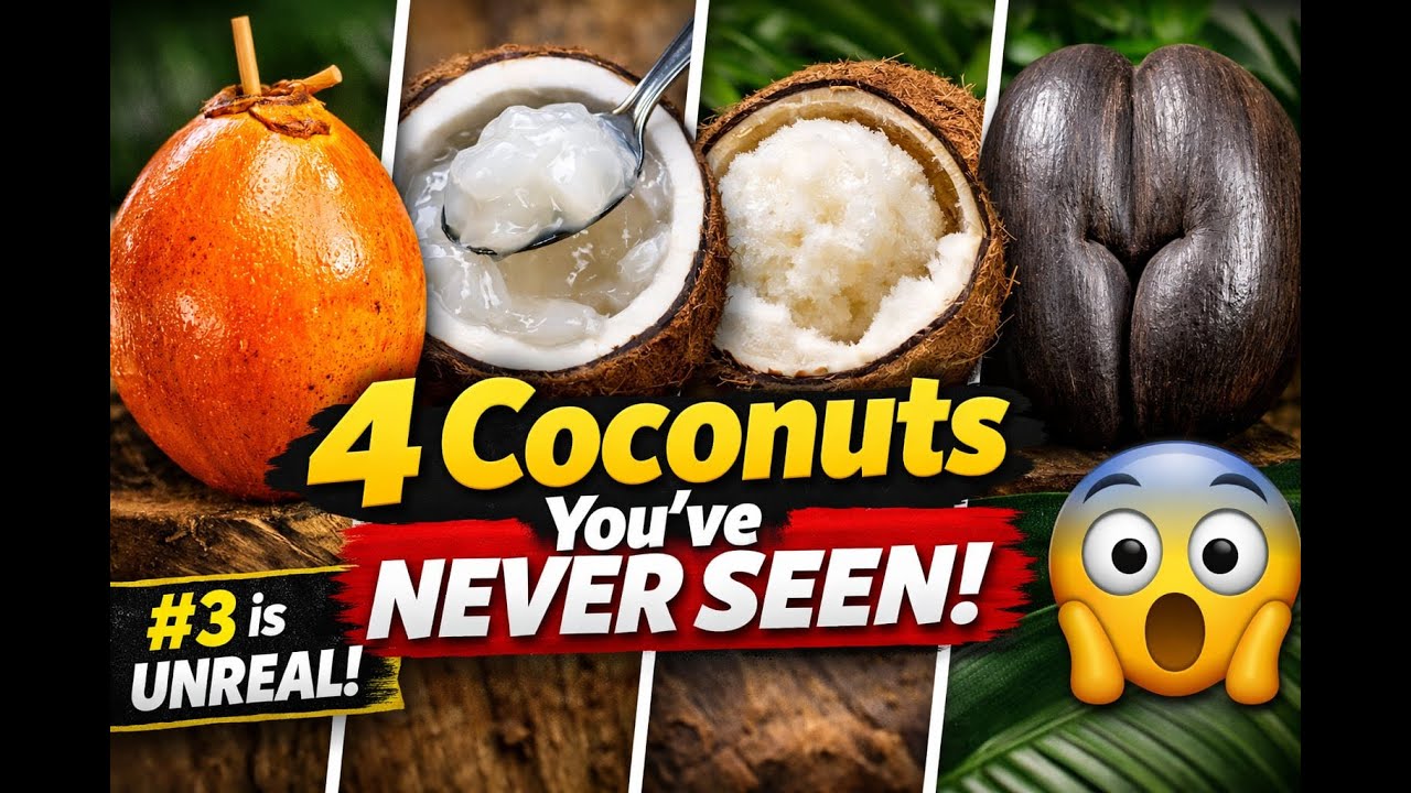 4 Coconuts You Didn’t Know Existed - YouTube