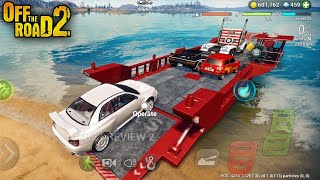 FERRY Unlocked! Loads My Cars & Maximus Truck In OTR2 | Off The Road 2 Android Game Play HD