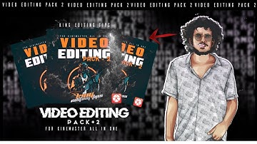 VIDEO EDITING PACK - 2 | Kinemaster | 2D Background Loop | Particles | Overlays ...
