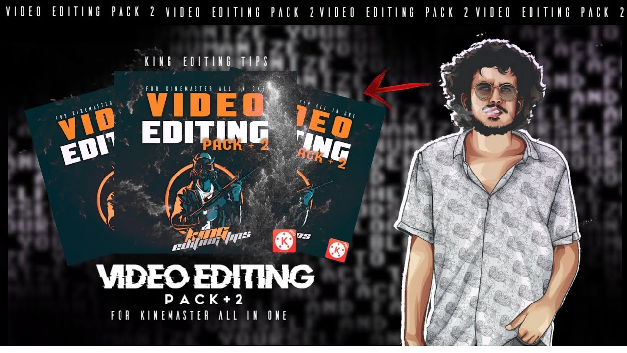 VIDEO EDITING PACK - 2 | Kinemaster | 2D Background Loop | Particles | Overlays ...