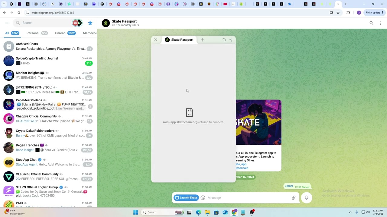 Skate Chain Airdrop - TGE Is Near. It's Getting Late!