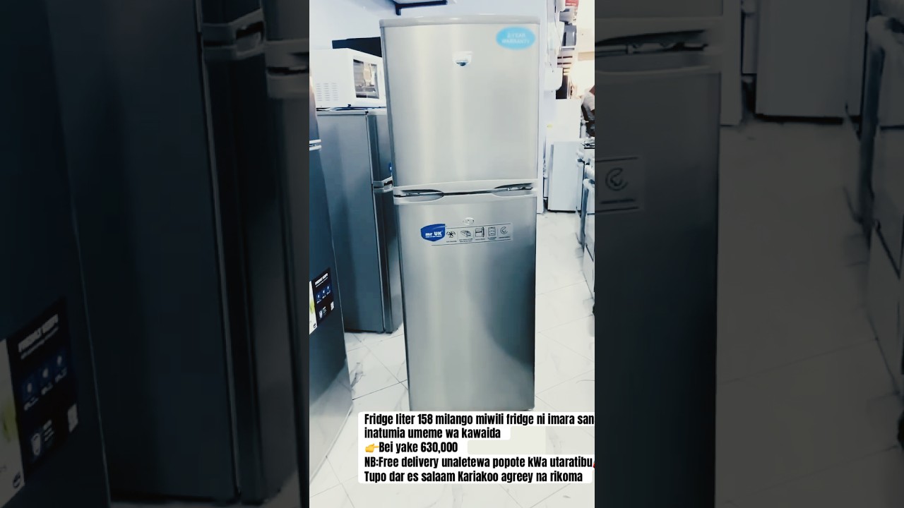 Mr Uk Liter 158 Milango Miwili Fridge Ni Imara Sana