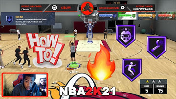 *NEW* NBA 2K21 BADGE GLITCH TUTORIAL FAST & EASY 🔥 HOW TO LEARN HACK TIPS FOR PS4 & XBOX BEST GAME 🏀