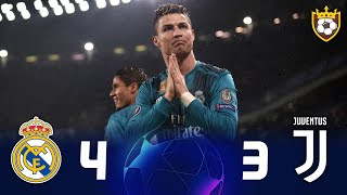 Highlights Juventus 34 Real Madrid►Ronaldo destroys Juve  ●Champions League[2018]Quarterfinals