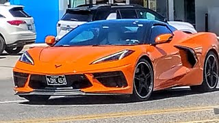 Spotted another Chevrolet C8 Corvette Stingray Convertible in Oak Lawn, Illinois.