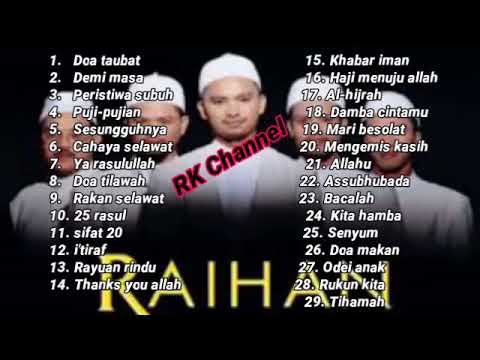 Raihan - Koleksi Terbaik TANPA IKLAN Lagu Full Nasyid