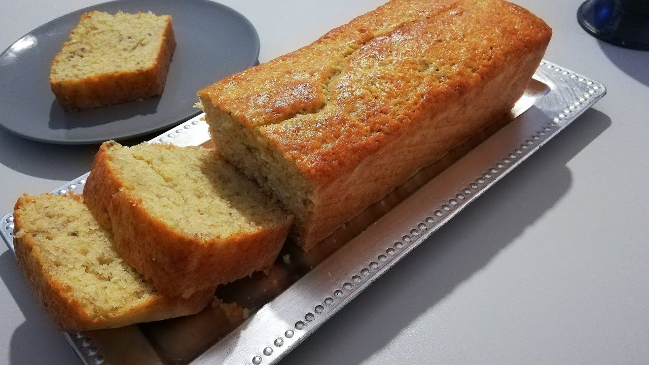 CAKE à la banane bien moelleux on 5 MIN | Perfectly moist BANANA BREAD 5 MIN