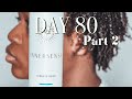 4c HAIR WASH&amp;GOS | DAY 80 OF 365 DAYS | Hair Wash&amp;Set Part 2