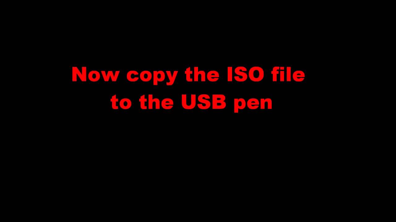 Boot from the Ultimate Boot CD as an ISO file from a USB flash pen