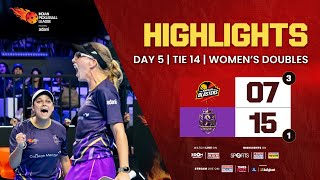 IPBL Tie 14 – Women’s Doubles – Bengaluru vs Hyderabad | Chuan Kao & Rakshikha vs Fudge & Shreya