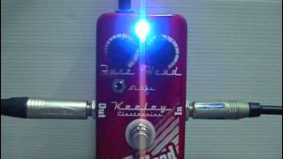 Keeley Fuzz Head Guitar Effect Pedal - YouTube