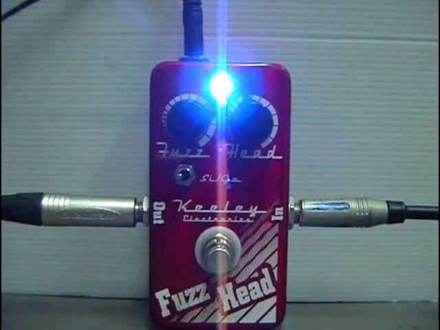 Keeley Fuzz Head Guitar Effect Pedal - YouTube
