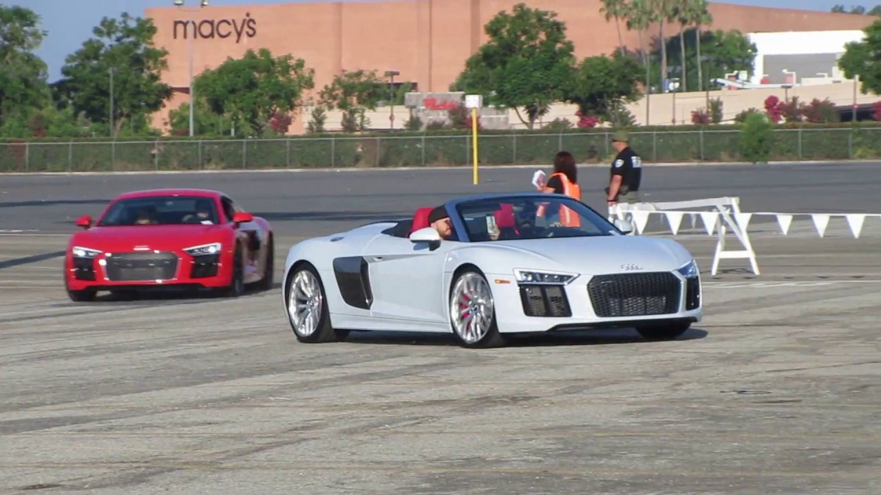 Audi R8 V10 Spyder Acceleration