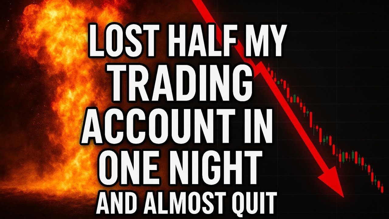 The night I lost half my trading account - 250 k in debt... going ...