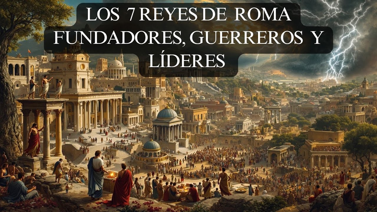 🏛️ Los 7 Reyes de Roma: Fundadores, Guerreros y Líderes que Conformaron ...