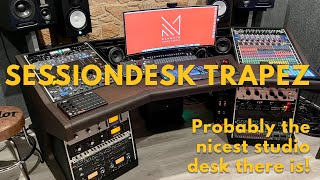 Sessiondesk Trapez - the best recording studio desk there is!