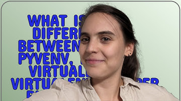What is the difference between venv, pyvenv, pyenv, virtualenv, virtualenvwrapper, pipenv, etc?