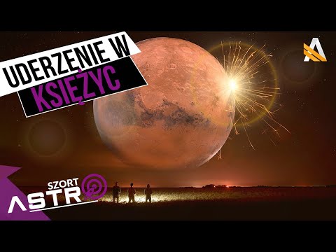 Duży meteoryt uderzył w Księżyc - AstroSzort