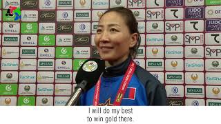 Munkhbat Urantsetseg Interview After Tashkent Grand Slam 2021
