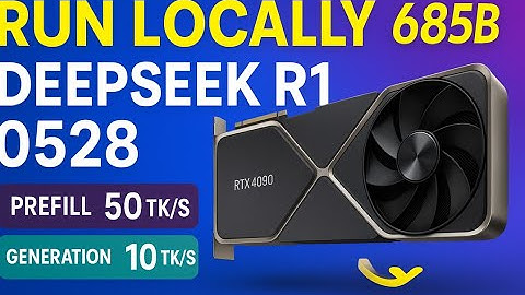 Run DeepSeek R1 0528 Locally - Full Hardware & Software Setup