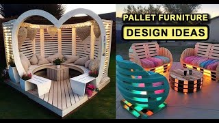 Wood Pallet Furniture Design Ideas For Backyard Blowing Ideas