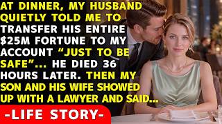 My Husband Quietly Told Me to Transfer His Entire $50M — 36 Hrs After He Died, My Son... screenshot 4