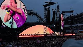 100% Will Champion - Coldplay Live In Gothenburg - DrumCam Highlights (July  2023) 