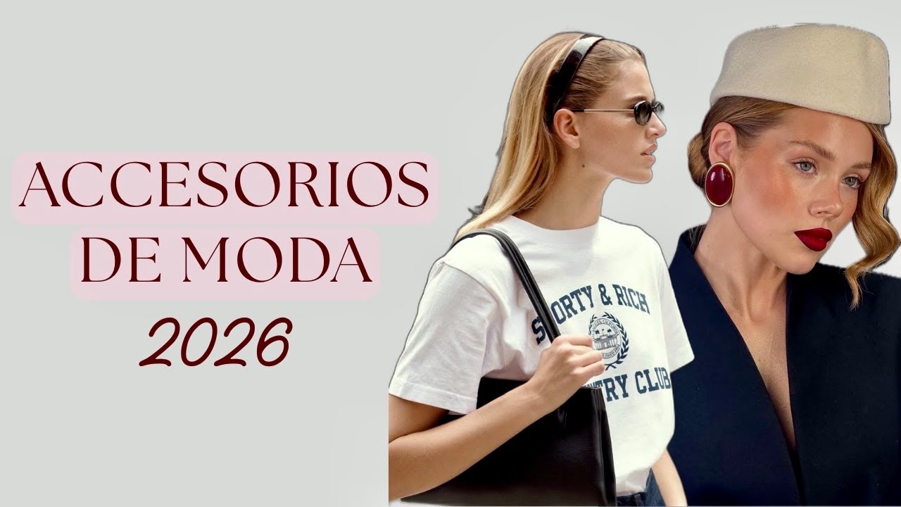 Qué accesorios se usan en 2026 | Tendencias en bolsos, joyas y complementos que no te puedes perder