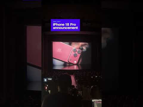 Apple announces the iPhone 18 Pro