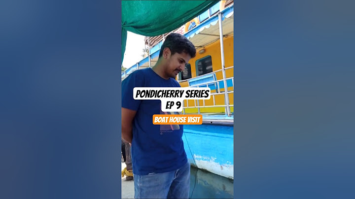 Pondicherry Boat house ⛵🚢#shorts #telugushorts #shortsindia #boat #boathouse #pondicherry #boating