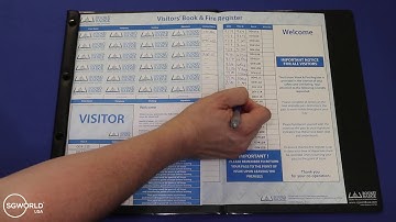 Visitor Pass System Explainer Video: Book & Bagde Visitor