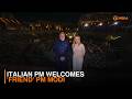 Italian PM welcomes 'friend' PM Modi & other latest updates | DD India News Hour