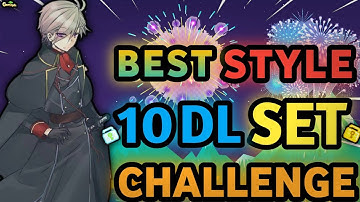 SPECIAL 10 DLS BEST  STYLE SET CHALLENGE (NEW SET!!) | Growtopia - Set Challenge #454