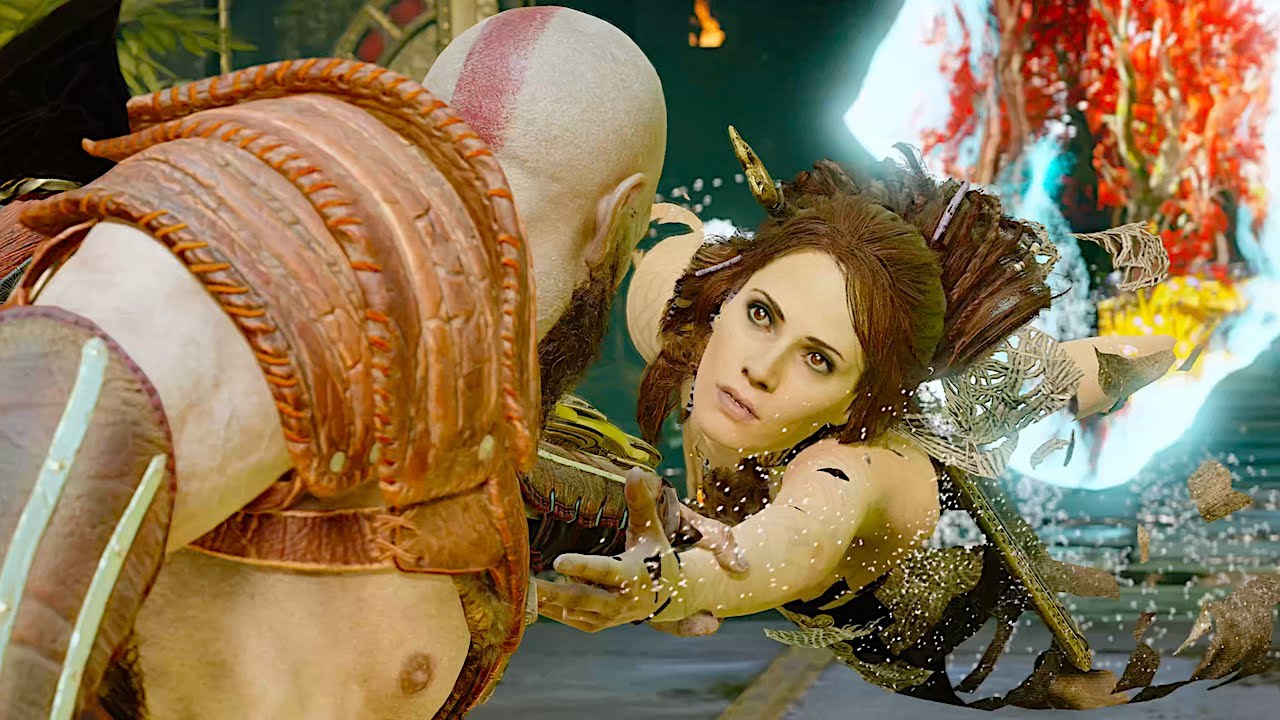 Kratos & Freya Complete Friendship Story - God of War 4, Ragnarok - YouTube