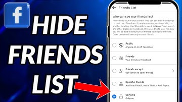 How To Hide Facebook Friends List | Facebook Friend List Hide Kaise Kare 2023