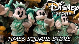 Visiting the Disney Store in Times Square, New York City! Disney 100 Merch and More!