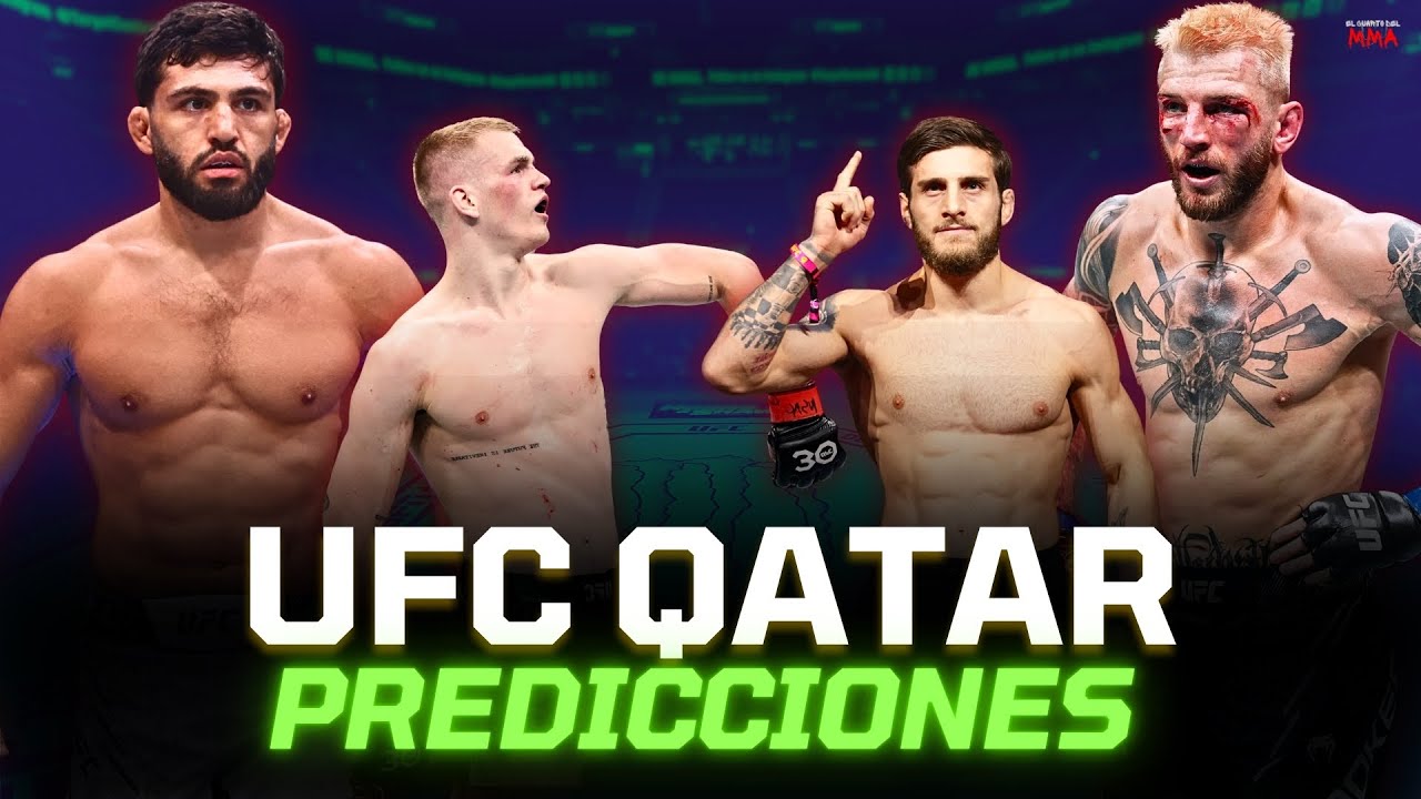 PREDICCIONES para la UFC Qatar: Tsarukyan Vs Hooker ¿Quién sale como contendiente?🥊 Vuelve Topuria!