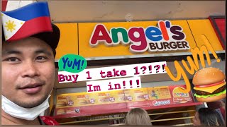 Angel Burger One Of Philippines Oldest Fastfood Joints Buy 1 Take 1 Cubao, Manila