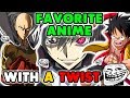 Rating Each Other's Top 5 Anime - WITH A TWIST! (Rant Cafe 131)