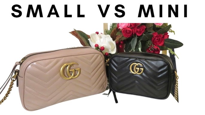 BATTLE OF THE MINI BAGS🥊GUCCI MARMONT MINI VS YSL MINI LOU..BEST BAGS  UNDER $1500