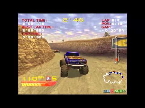 4 Wheel Thunder - Gameplay Dreamcast HD 720P