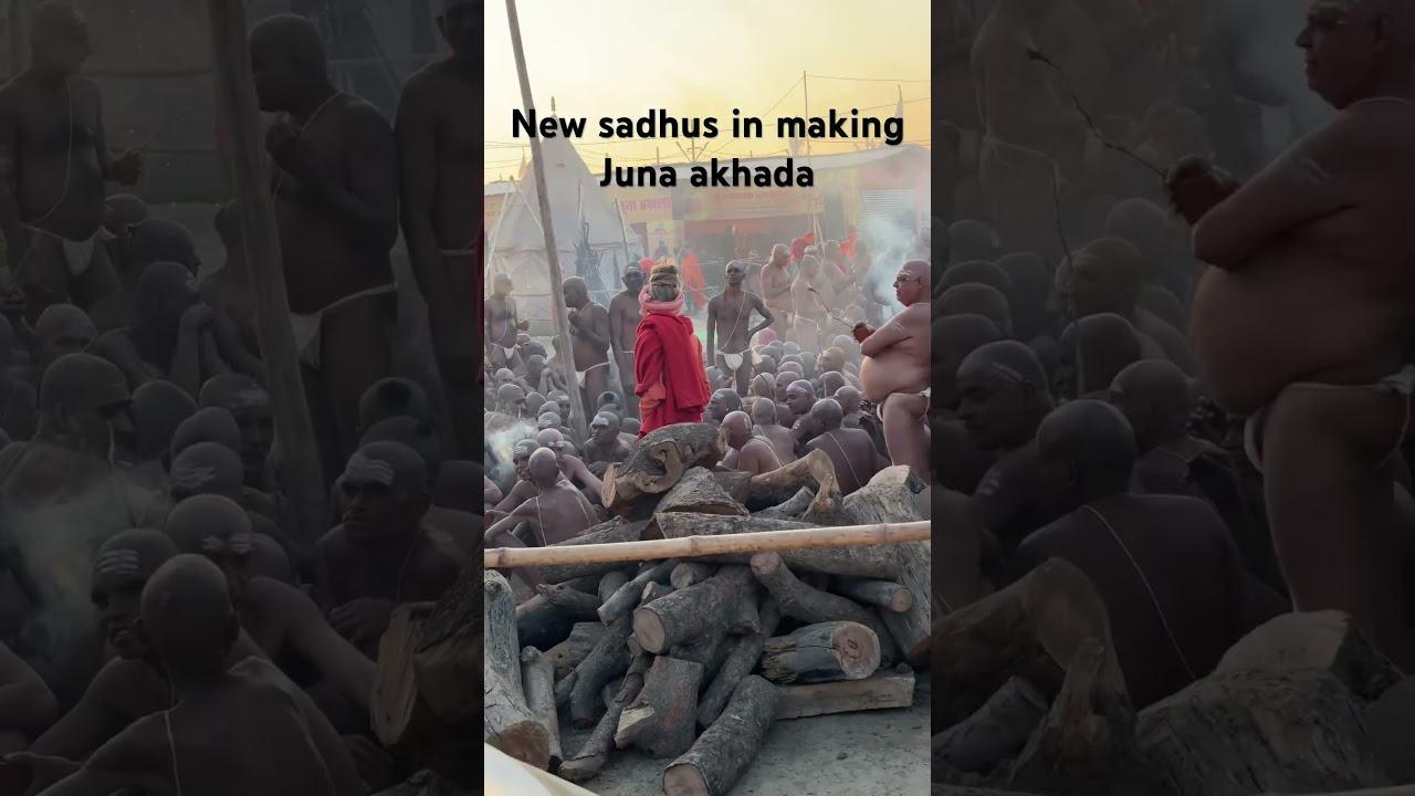New sadhus juna akhada 