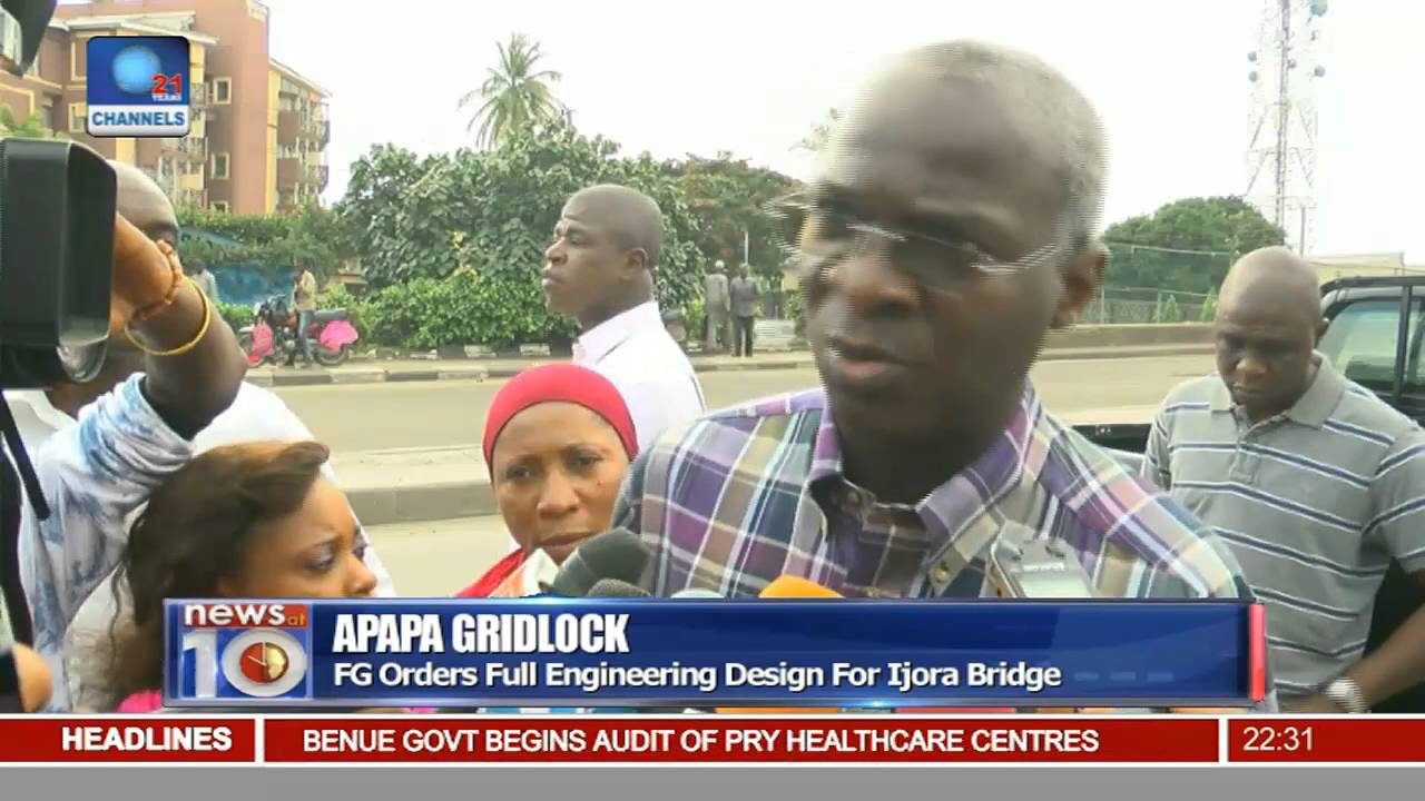 Apapa Gridlock: FG Orders Full Engineering Design For Ijora Bridge