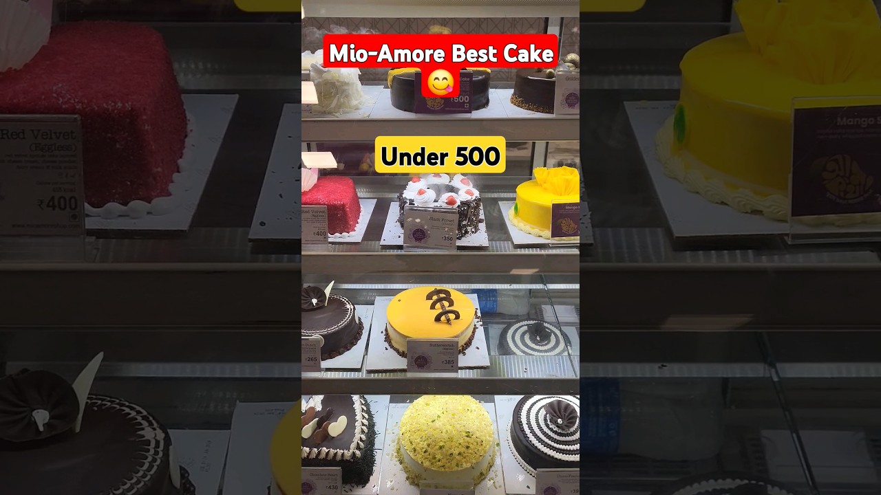 Honest Review✅Mio-Amore Best Birthday Cake Under 500😋🎂