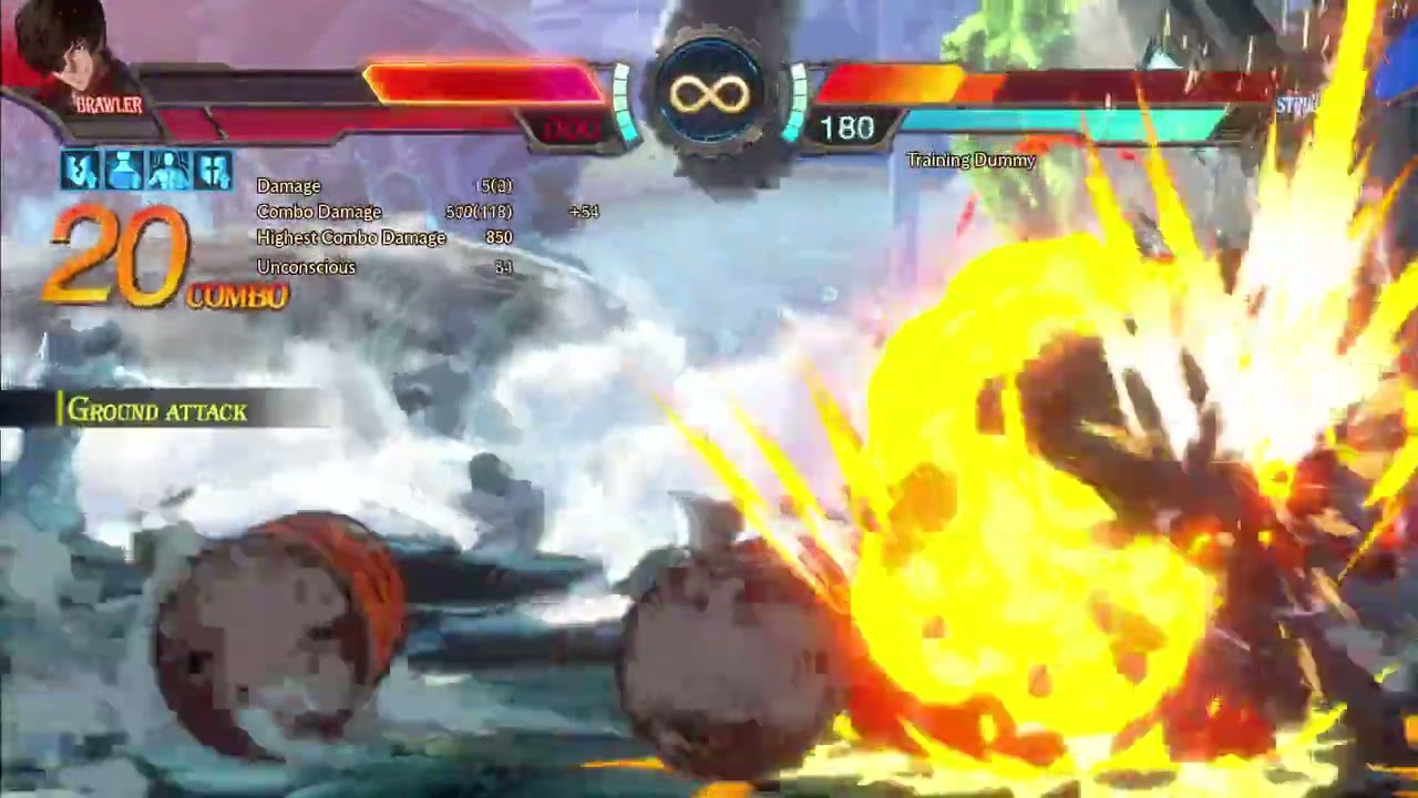 Dnf Duel: Brawler 848 combo clear cube