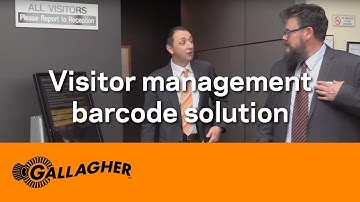 Visitor Management Kiosk Barcode Scanner Integration