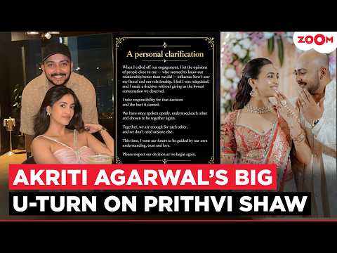 Akriti Agarwal’s U-Turn After Calling Off Engagement With Prithvi Shaw, Says ‘I Was Misguided’