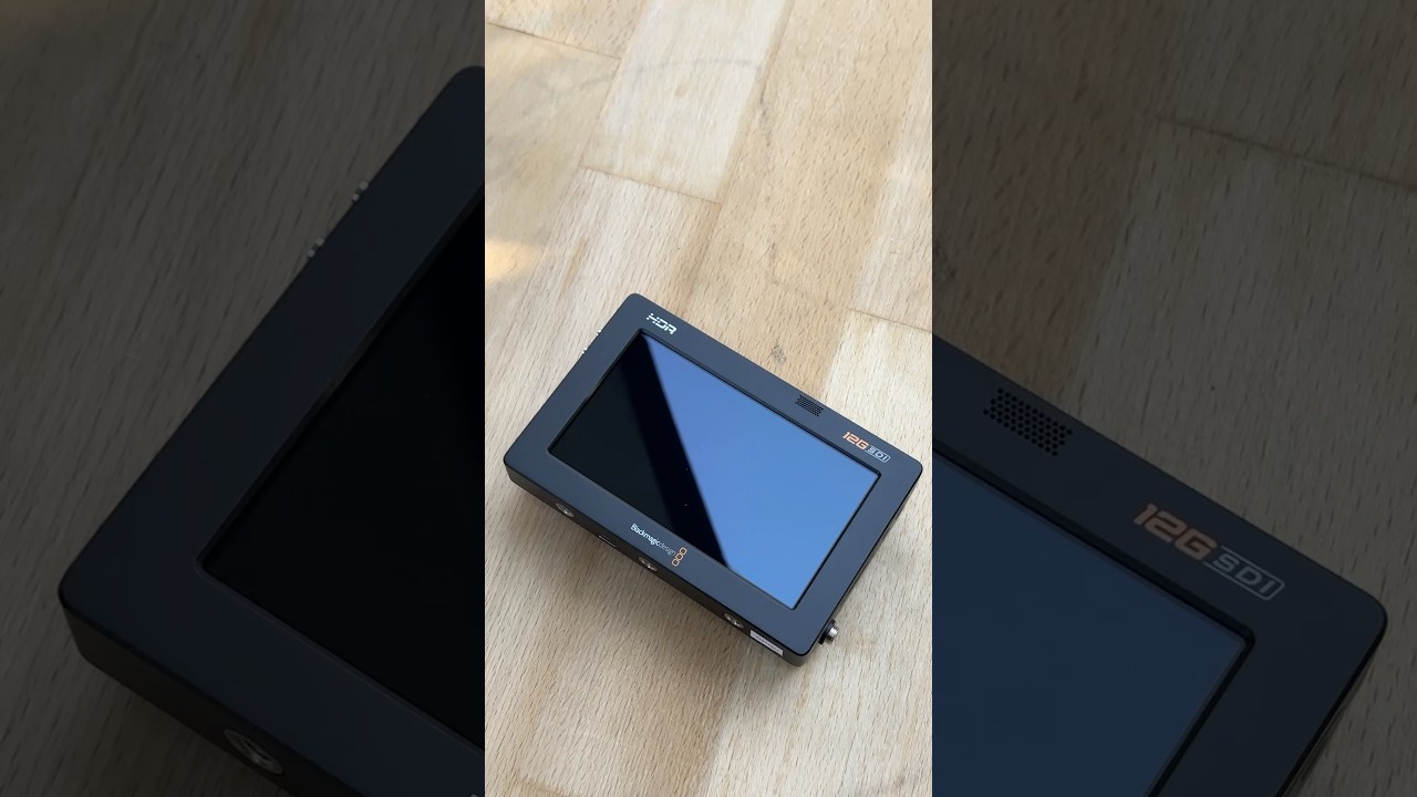 Blackmagic Design Video Assist 5' 12G-SDI/HDMI HDR Recording Monitor (HYPERD/AVIDA12/5HDR)