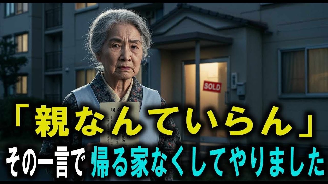 “親なんていらない”と突き放された母が最後に選んだ“反撃”とは
