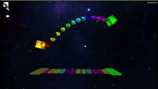 Bounce Polyrhythm - 3D Pendulum Wave Space Cube Grand Piano Dm  #polyrhythm #pendulum